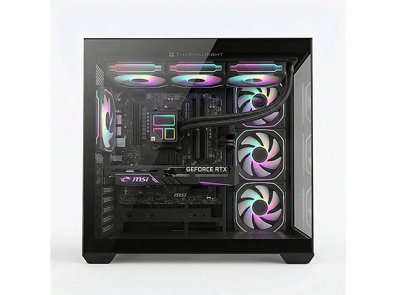 PC Gaming - PC Racing INTEL I7 ORDENADOR SOBREMESA, Intel® Core™ i7 12700F, 32 GB RAM, 2 TB SSD, GeForce RTX™ 5060, Windows 11 Pro, Negro