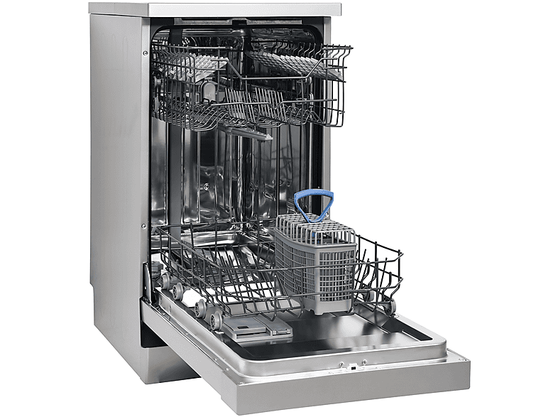 Lavavajillas libre instalación 45 cm - Sauber SERIE 1-DW453X V, 4 programas, 44,8 cm, Inox