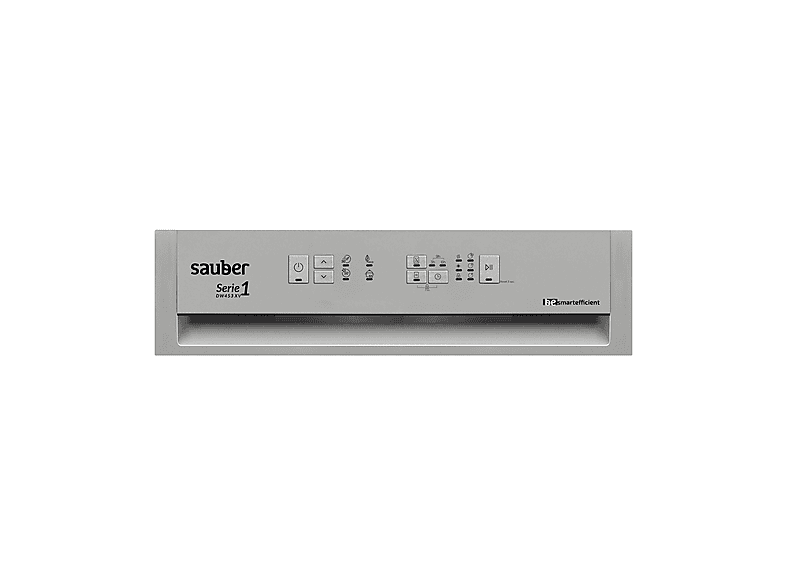 Lavavajillas libre instalación 45 cm - Sauber SERIE 1-DW453X V, 4 programas, 44,8 cm, Inox