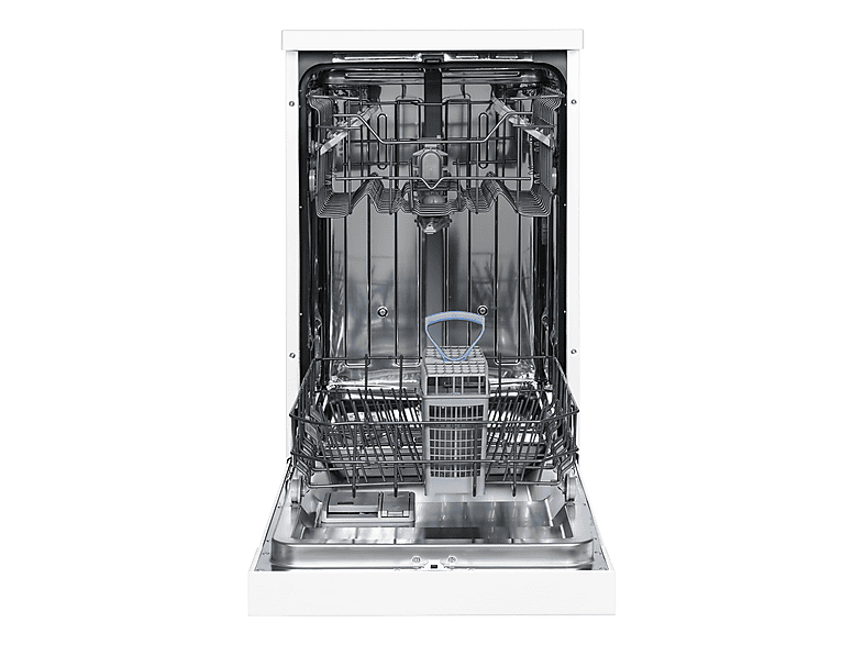 Lavavajillas libre instalación 45 cm - Sauber SERIE 1-DW453W V, 10 servicios, 4 programas, 44,8 cm, Blanco
