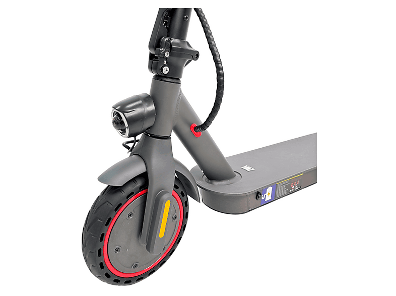 Patinete eléctrico - Zwheel Zlion X Homologado DGT, Pot. máx. 700 W, Carga máx. 120 kg, 30 km autonomía, 7800 mAh, Negro | Gris