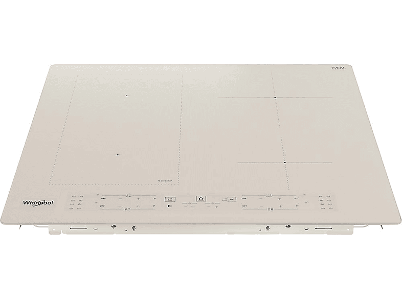 Placa de inducción - Whirlpool WLB6860NE/S, 4 zonas, 590 mm, Plata