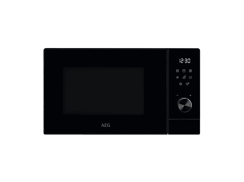 Microondas con grill - AEG MFB295DB, 1350 W, 10 potencia, 29 l, Acero