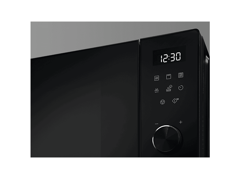 Microondas con grill - AEG MFB295DB, 1350 W, 10 potencia, 29 l, Acero