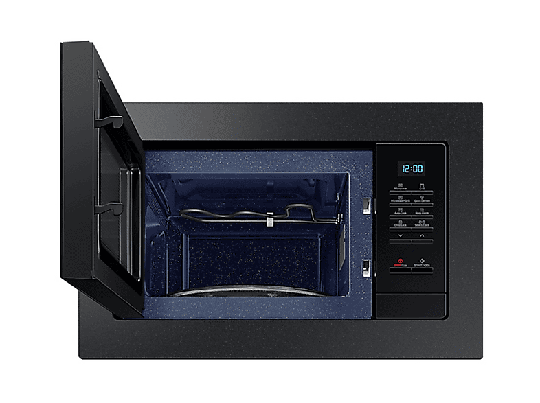 Microondas libre instalación - Samsung MQ7000A, 1300 W, 6 potencia, 23 l, Negro