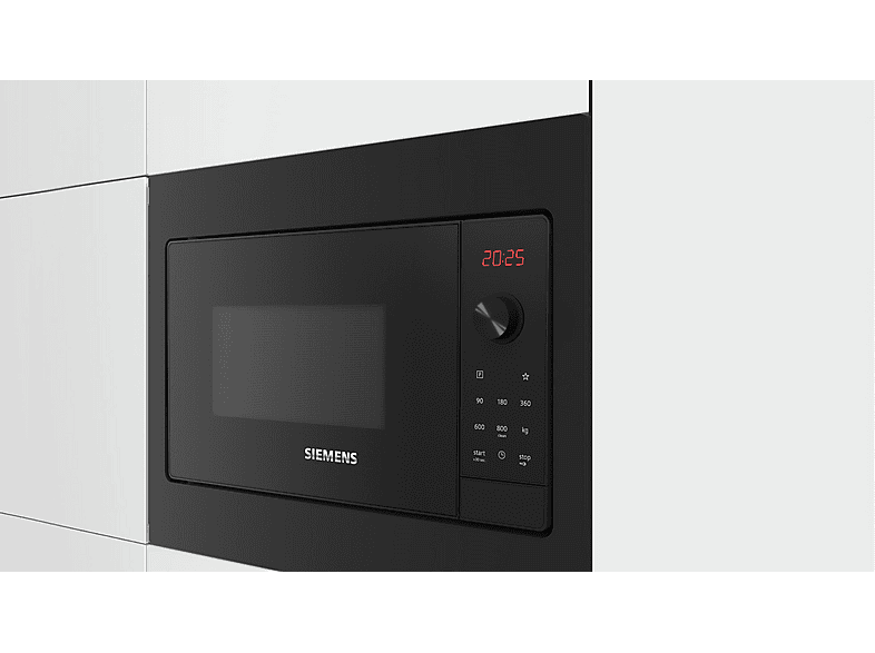 Microondas integrable - Siemens AKLBB1608579439, 800 W, 5 potencia, 20 l, Inox