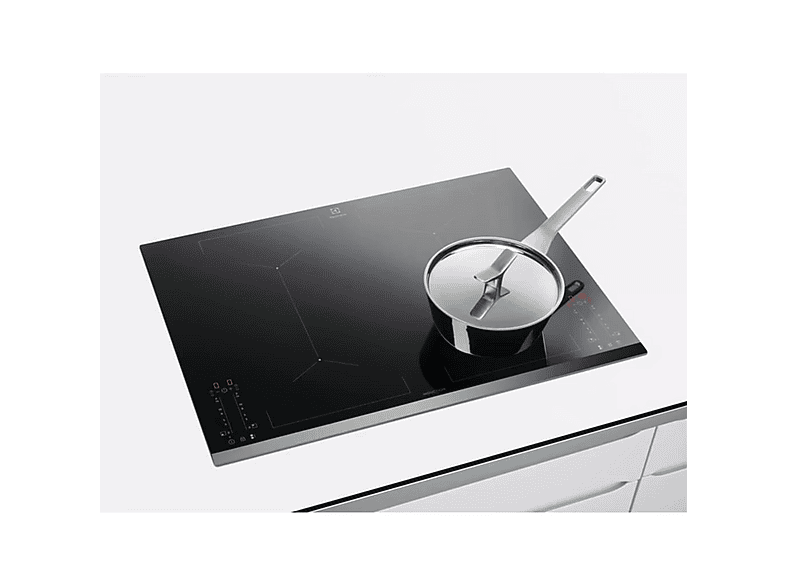 Placa de inducción - Electrolux EIV644, 4 zonas, Sin Definir, 590 mm, Negro