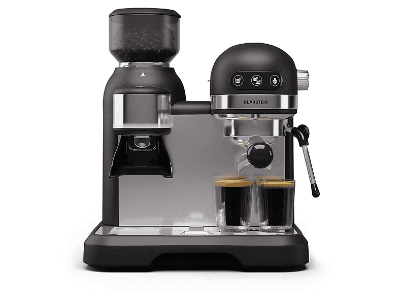 Cafetera espresso - Klarstein Bella Café Espresso, 1550 W, Negro (ref. 134372933)
