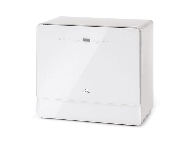 Lavavajillas compacto - Klarstein Emerald 5 Slim, 7 programas, 55 cm, Blanco