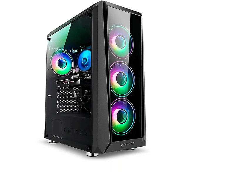 PC Gaming - PC Racing INTEL I7 ORDENADOR SOBREMESA, Intel® Core™ i7 12700F, 32 GB RAM, 1 TB SSD, GeForce RTX™ 4060, Windows 11 Pro, Negro