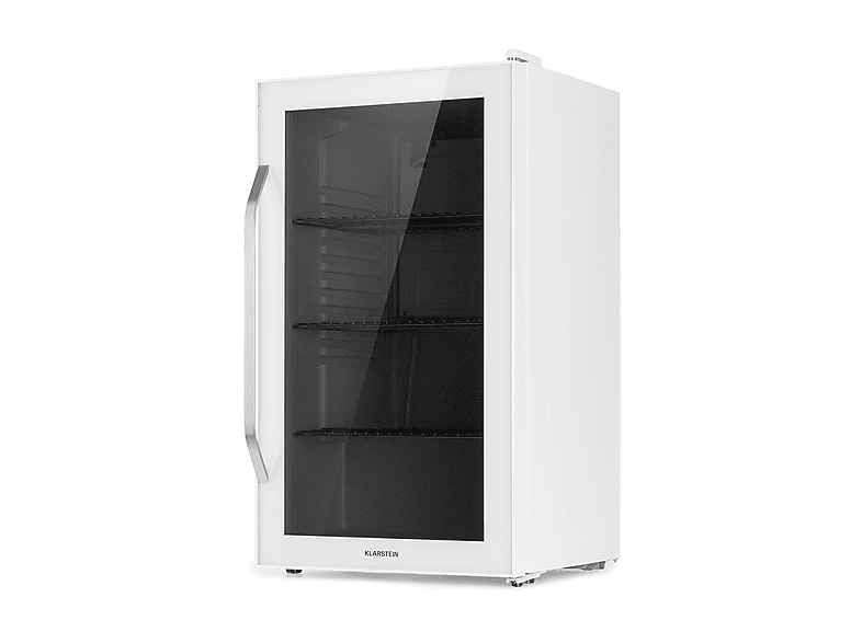 Frigorífico una puerta - Klarstein Beersafe XXL, 80 Litros, Altura 84,50 cm, Inox