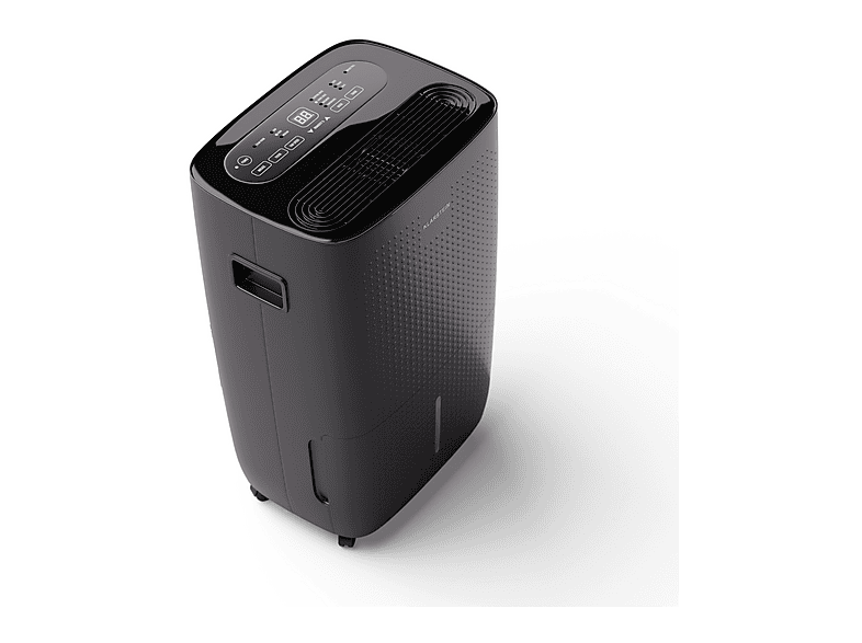 Deshumidificador - Klarstein DryFy Connect, 8 l, 65 m², Negro