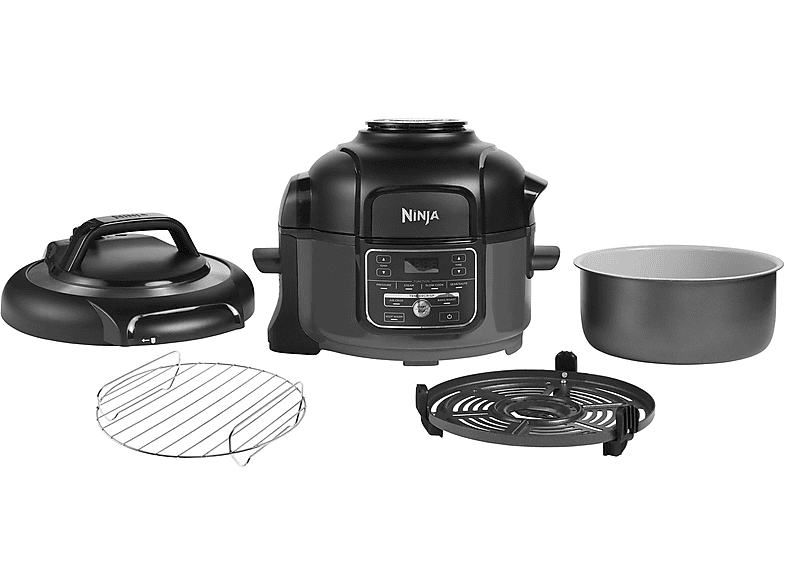 Robot de cocina - Ninja OP100EU, 1460 W, 4,7 l, Negro