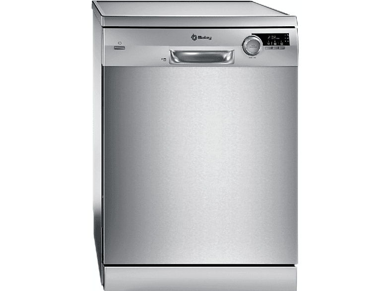 Lavavajillas - Balay 3VS572IP, 13 servicios, 5 Programas, Función pausa + carga, Rackmatic, Inox