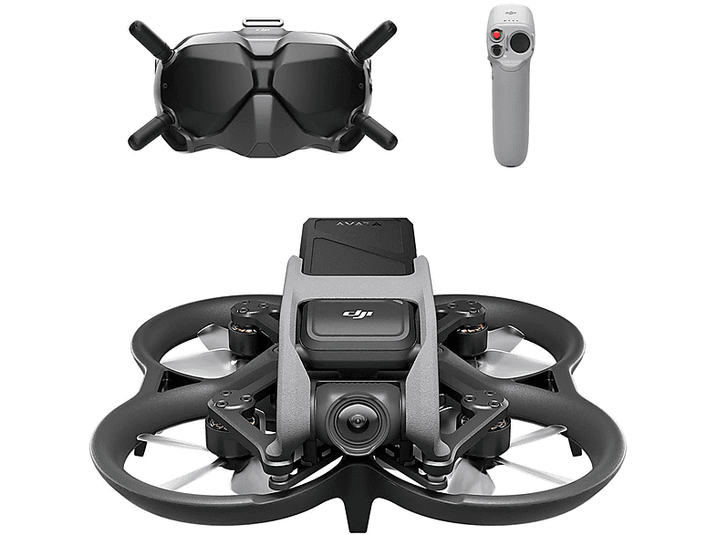 Drone - DJI Avata Fly Smart Combo (DJI FPV Goggles V2), 48,0 megapixel, 18 min, Negro
