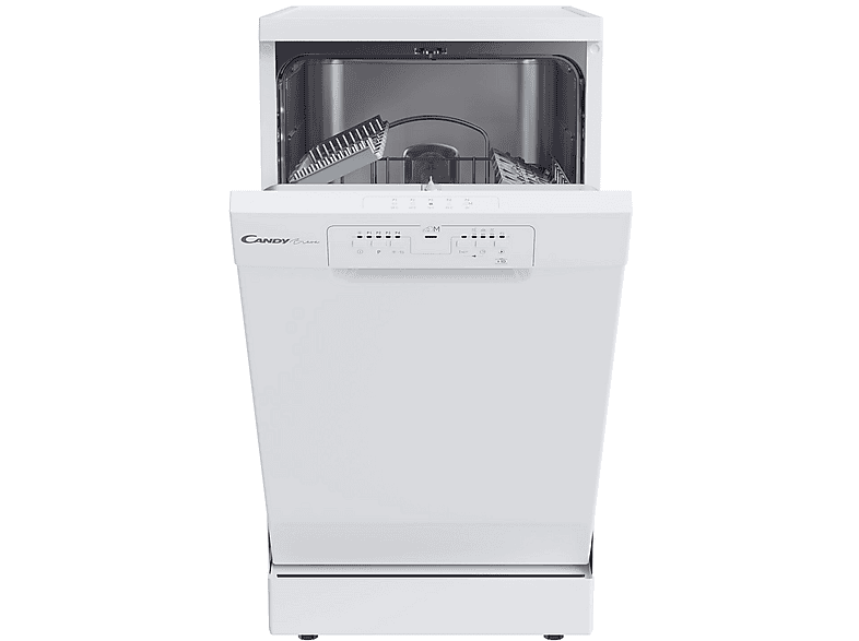 Lavavajillas libre instalación 45 cm - Candy CDPH 2L1049W-01, 10 servicios, 5 programas, 450 mm, Blanco