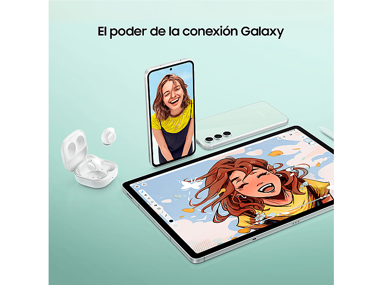 Smartphone - Samsung Galaxy S23 FE 5G Duos, Graphite, Móvil Android, 256 GB, 8 GB RAM, 6,4 " 1080 x 2340 Pixeles, Exynos 2200, 4,500 mAh