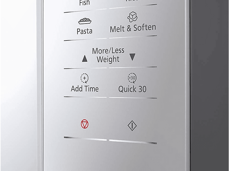 Microondas libre instalación - Panasonic NN-ST45KWEPG, 2400 W, 7 potencia, 32 l, Blanco