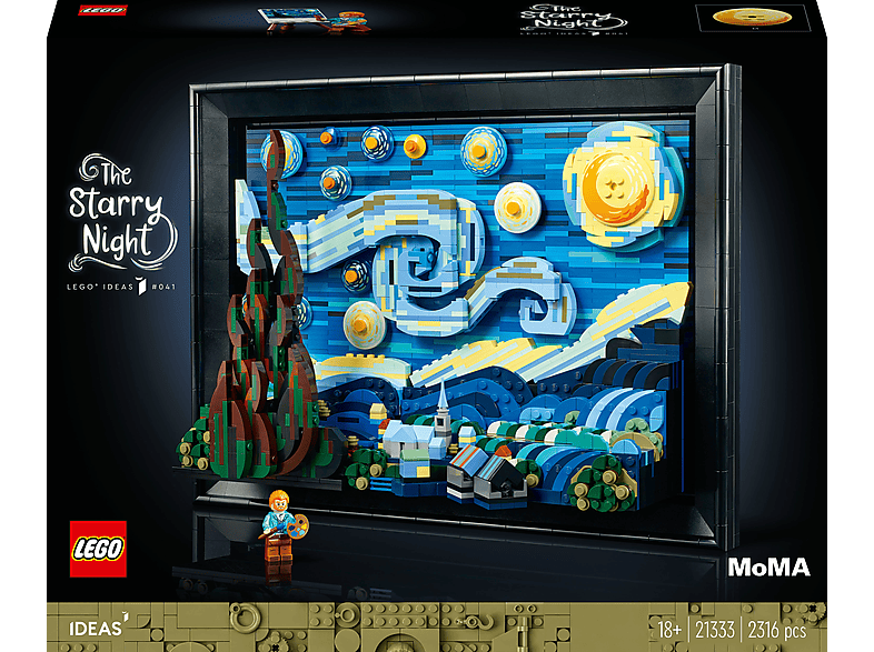 Juego de construcción - LEGO Ideas Vincent van GoghThe Starry Night, edad recomendada: 18 año(s), 2316 piezas