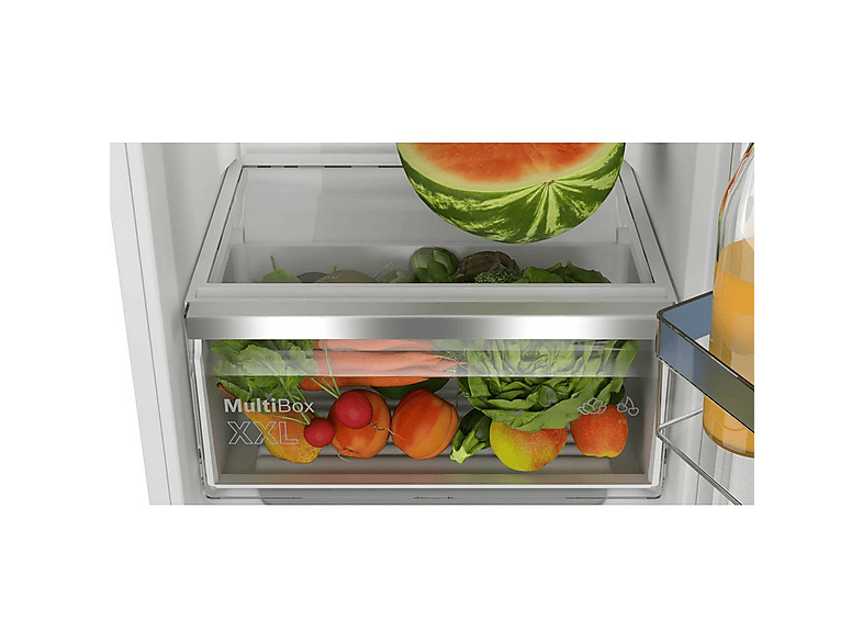 Frigorífico una puerta - Bosch Frigorifico Integrable 1P Bosch KIR41VFE0, Estático refrigerador, Altura 1221 mm, Capacidad 204 l, Blanco
