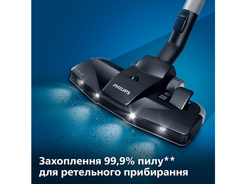 Aspirador sin bolsa - Philips FC9557/09, 900 W, Depósito 1,5 l, Negro