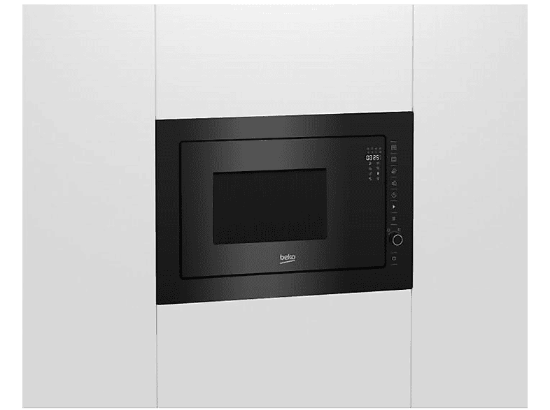 Microondas integrable - Beko BMGB 25333 BG, 900 W, 5 niveles potencia, 25 l, Negro