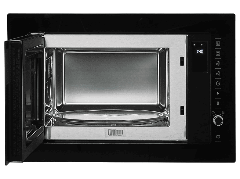 Microondas integrable - Beko BMGB 25333 BG, 900 W, 5 niveles potencia, 25 l, Negro