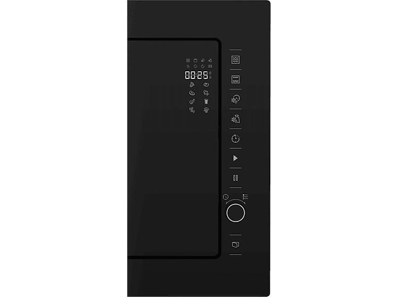 Microondas integrable - Beko BMGB 25333 BG, 900 W, 5 niveles potencia, 25 l, Negro