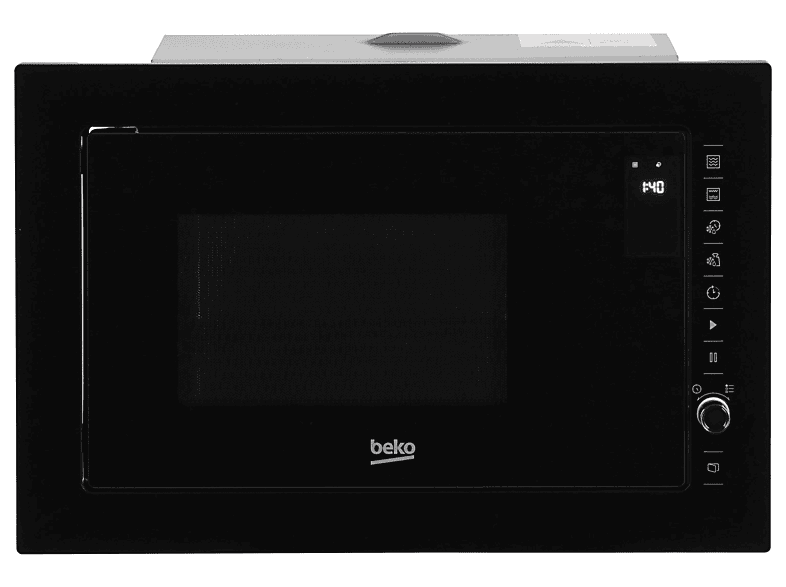 Microondas integrable - Beko BMGB 25333 BG, 900 W, 5 niveles potencia, 25 l, Negro