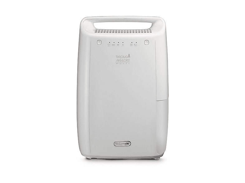 Deshumidificador - Delonghi DEX212SF, 2,1 l, 55 m², Blanco