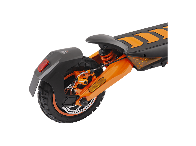 Patinete eléctrico - Zwheel ZCougar Duo, Pot. máx. 2000 W, Carga máx. 120 kg, 70 km autonomía, 20000 mAh, Negro
