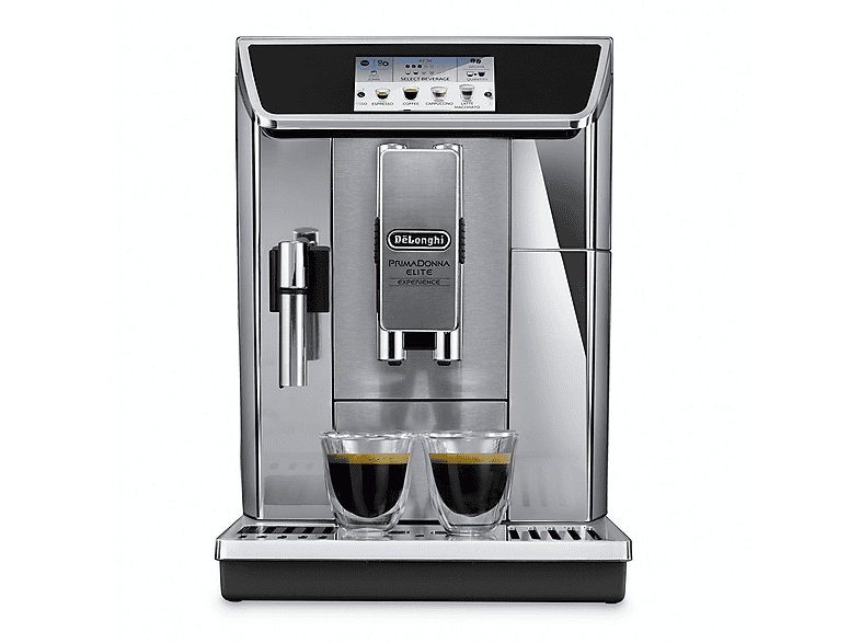 Cafetera superautomática - De Longhi, De'Longhi PrimaDonna Elite Experience ECAM650.85.MS, 1450 W, 19 bar, Molinillo integrado, Sistema Thermoblock