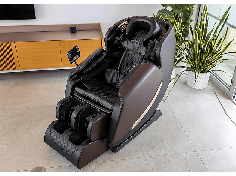 Sillón Gravedad Cero - Dupi Sillón de masaje Relax Gravedad Cero CONFORT de Polipiel, Bluetooth, Masajeador, Presoterapia, Masaje de cuerpo completo