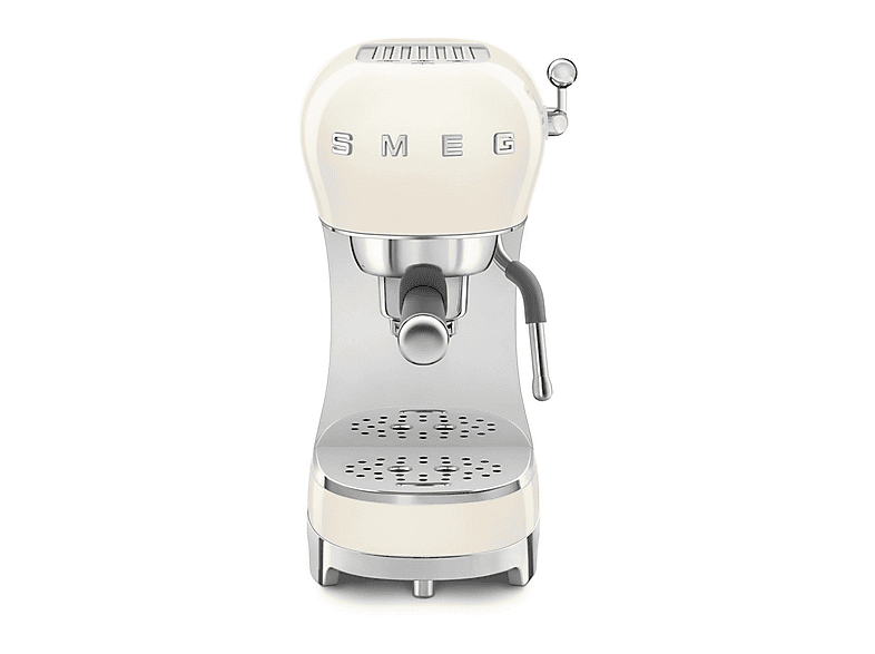 Cafetera express - Smeg ECF02CREU, 15 bar, 1350 W, 2 tazas, Crema de