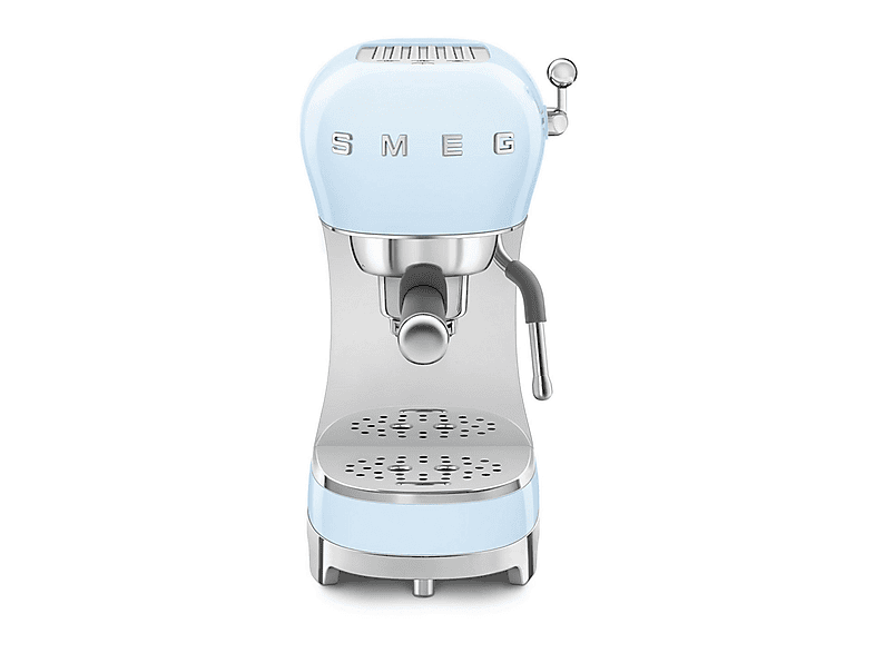 Cafetera express - Smeg ECF02PBEU, 15 bar, 1350 W, 2 tazas, Inox