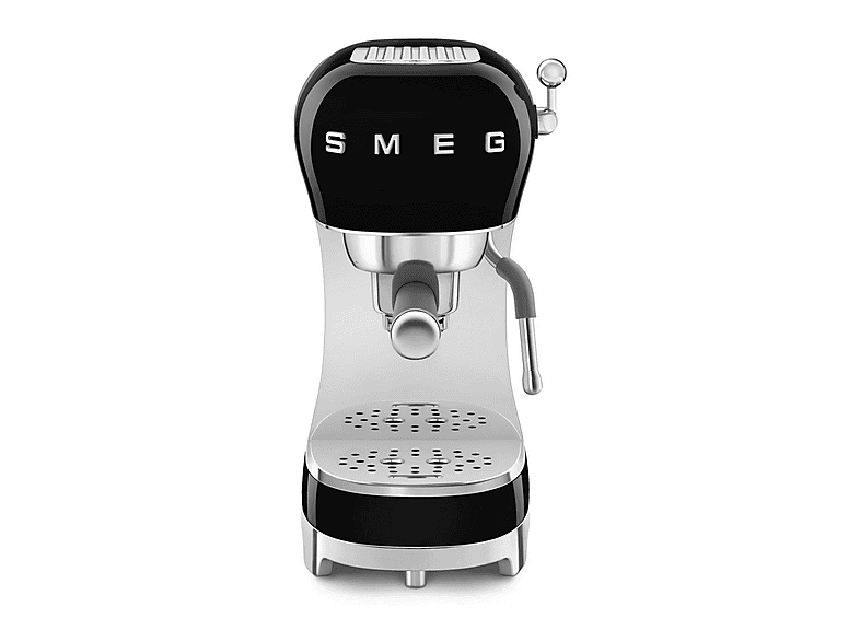 Cafetera express - Smeg ECF02BLEU NEGRO, 15 bar, 1350 W, 2 tazas