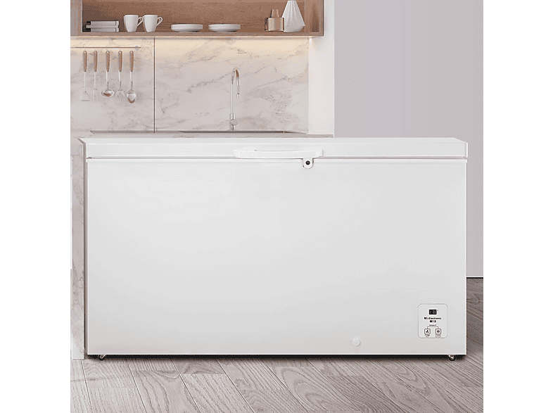 Congelador horizontal - Hisense FT546D4AWLYE, 420 l, 85,5 cm, Blanco