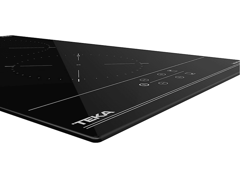 Placa inducción - Teka IBC 32000 TTC BK, 2 zonas, 300 mm, Negro