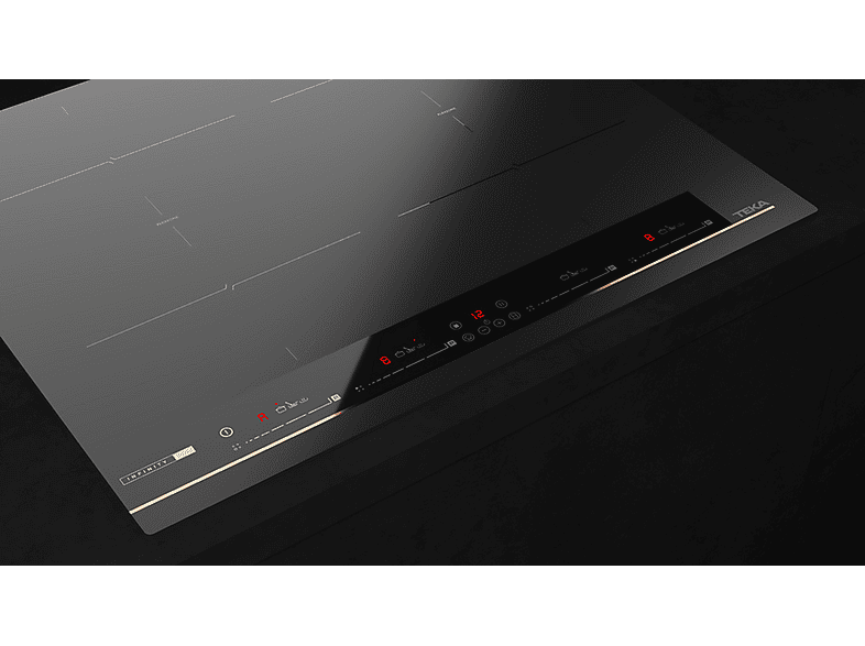Placa de inducción - Teka IBF 64 Infinity G1, 4 Fuegos zonas, 600 mm, Negro