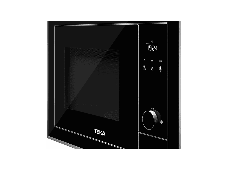Microondas integrable - Teka ML 8200 BIS Negro, 1000 W, 5 potencia, 20 l