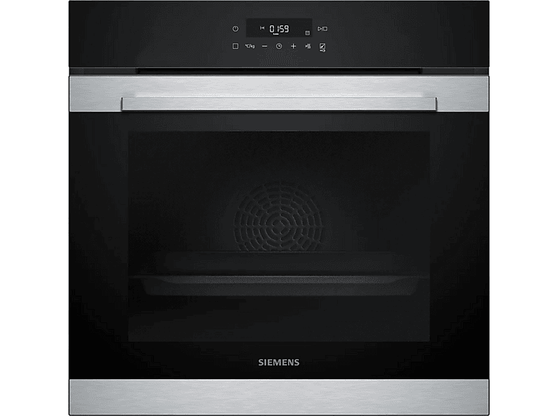 Horno - Siemens HB372ABS0S, Integrable, 71 l, 548 mm, Negro, Acero inoxidable