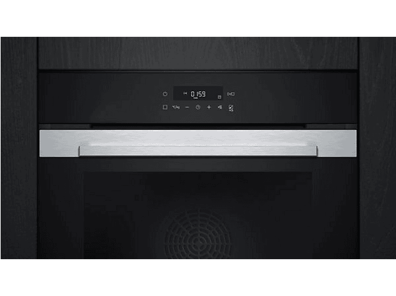 Horno - Siemens HB372ABS0S, Integrable, 71 l, 548 mm, Negro, Acero inoxidable