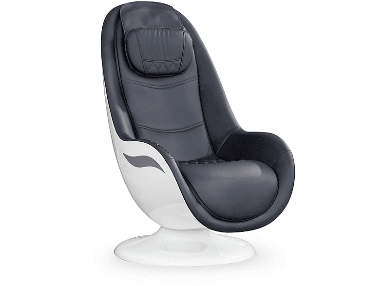 Sillón de masaje - Medisana RS 660, Niveles de funcionamiento: 3, Peso máximo 120 kg, negro