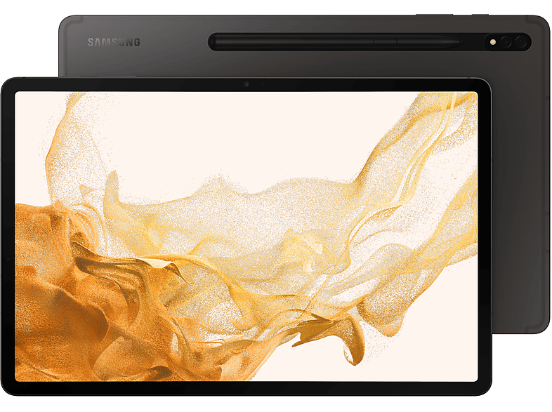 Tablet - Samsung SM-X800NZABEUE, 256 GB, Gris, 12,4 " WQXGA+, 8 GB RAM, Snapdragon, Tablet Android