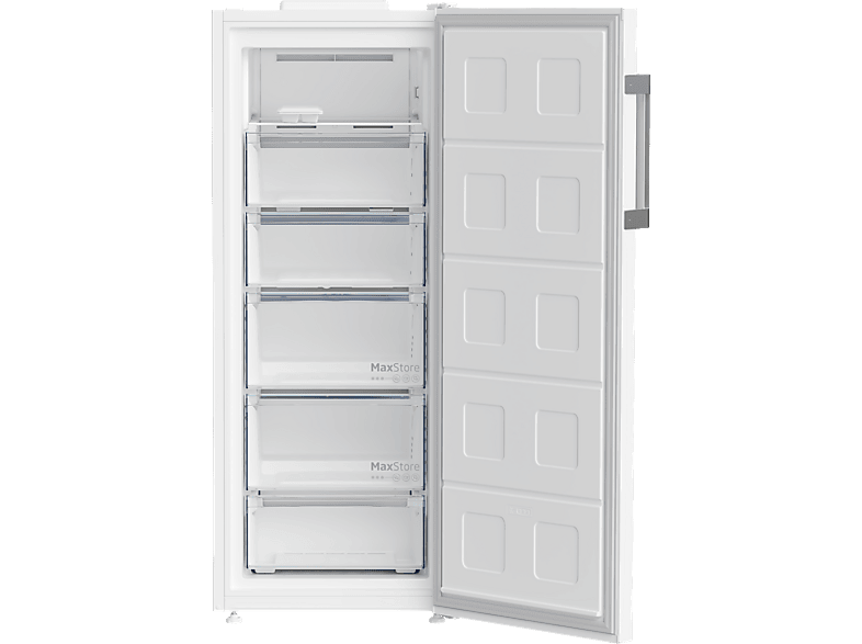 Congelador vertical - Beko B3RFNE274W, 271 l, 151,5 cm, Blanco