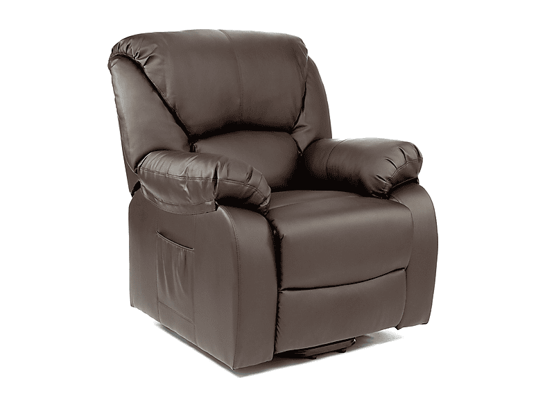 Sillón de masaje - Eco-De CHAMONIX ECO-8590UP M, Función calor, Niveles de funcionamiento: 9, Peso máximo 100 kg, Marrón