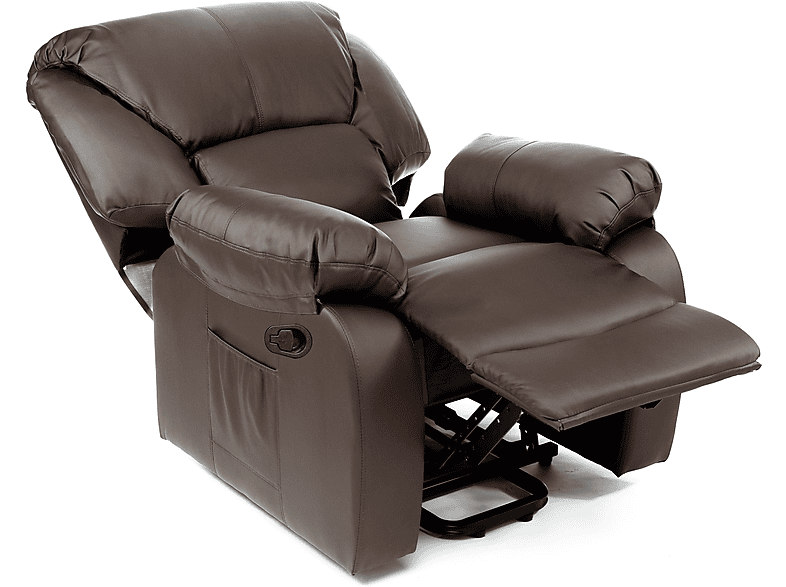 Sillón de masaje - Eco-De MONACOECO-8590 M, Función calor, Niveles de funcionamiento: 9, Peso máximo 100 kg, Marrón