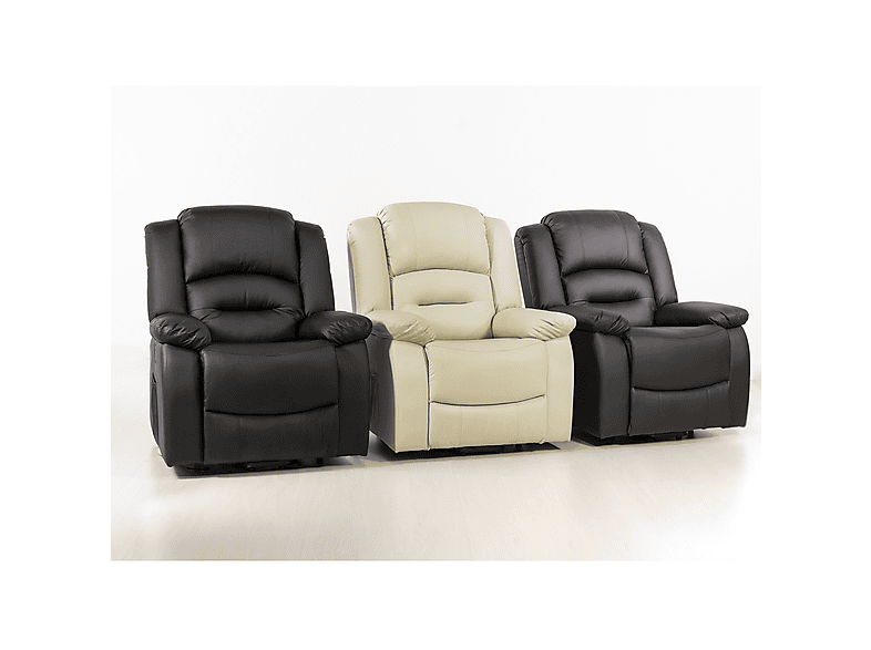 Sillón de masaje - Eco-De MONACO ECO-8590 B, Función calor, Niveles de funcionamiento: 9, Peso máximo 100 kg, Beige