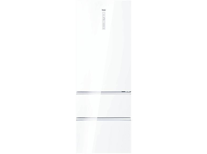 Frigorífico combi - Haier HTW7720DNGW, No Frost, Total No FrostInverterHumidity Control SystemMy ZoneCircular AirFlow, Altura 2006 mm, Capacidad 483 l