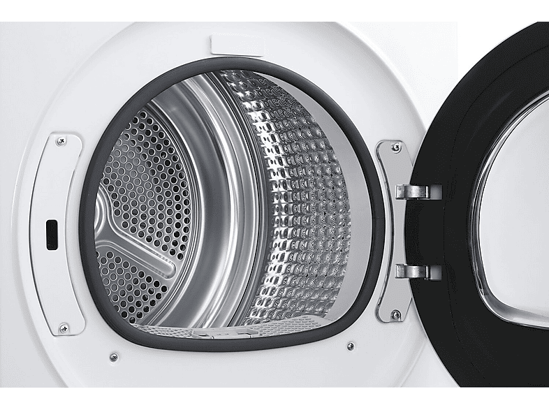 Secadora bomba de calor - Haier HD100-A2979N-S, Bomba de calor, 10 kg, 14 programas, Blanco